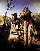 Horace Vernet Jehuda and Tamar oil painting on canvas